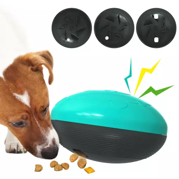 Squeaky Treat Dispenser for Small Dogs | 3-Speed Slow Feeder Disc | Wholesale