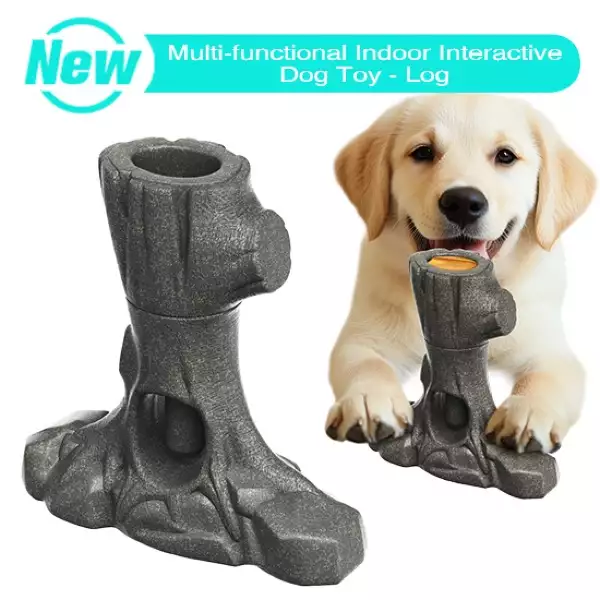 Pet Toy Manufacturer | Log Dog Toy with Treat Holder | OEM  Wholesale